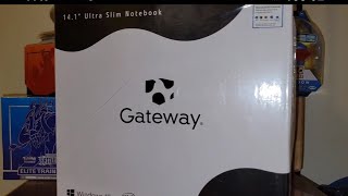 189$ Gateway 14.1 Ultra Slim Notebook Computer Opening