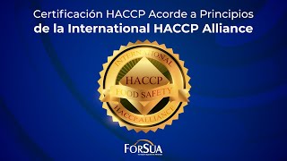 Certificación HACCP Acorde A Principios de la International HACCP Alliance