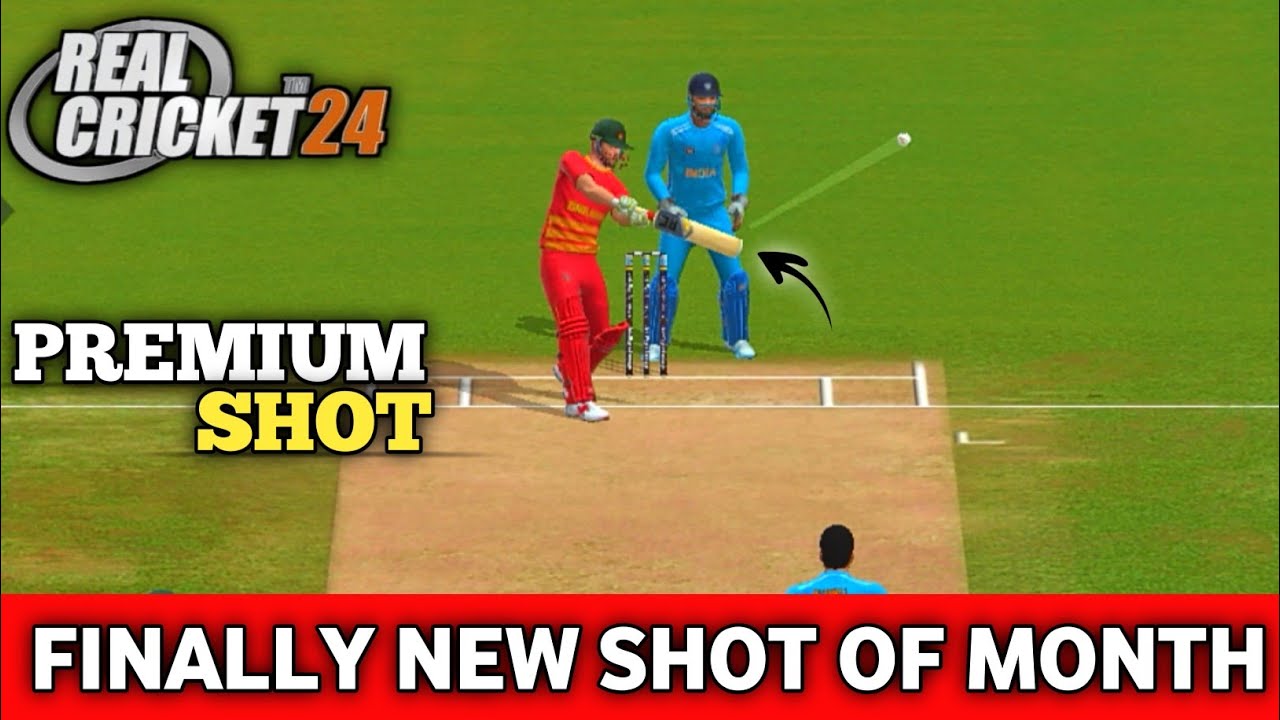 REAL CRICKET 24 FINALLY NEW SHOT OF THE MONTH 🤩🙌 REAL CRICKET 24 NEW