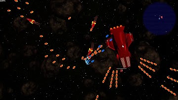 Bullet hell prototype with Godot Engine: first mini boss