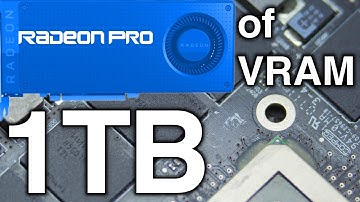 GPU with 1TB of VRAM | Radeon Pro SSG