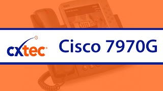 The Cisco 7970G Phone:  A Solid Alternative to More Expensive Models
