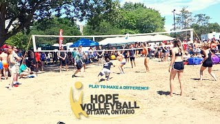 HOPE VOLLEYBALL 2017 🏐 BIGGEST OUTDOOR VOLLEYBALL TOURNAMENT!!