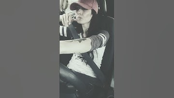 Lip-sync video in a car#lipsync #car #music #song