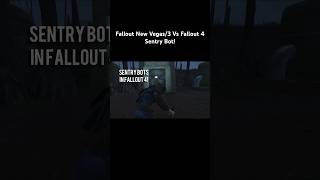 Fallout New Vegas/3 Vs Fallout 4 Sentry Bot!