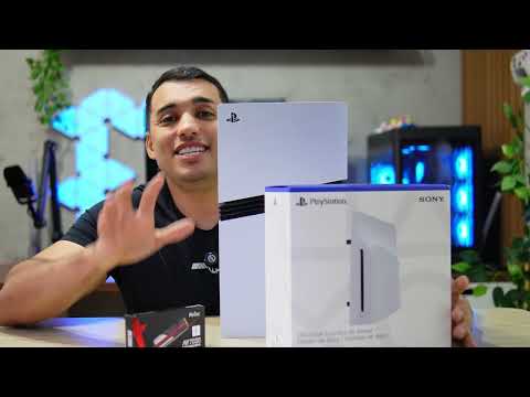 How to install the disk drive and SSD in the Playstation 5 Pro (and Slim)