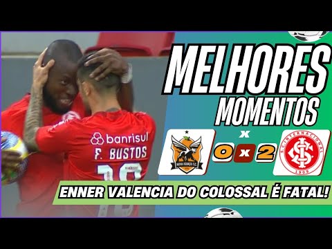 ENNER VALENCIA É BRUTAL! | Nova Iguaçu 0 x 2 Internacional | Melhores Momentos | Copa do Brasil 2024