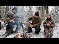 В Лес с Батей и Ромашкой.. Посидели у костра. Вспомнили Николая.