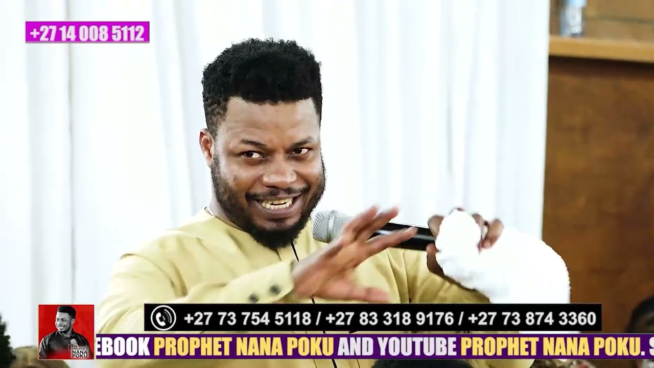 YOU RAN AWAY FROM HOSPITAL WITH FAITH TO BE HEALED (Prophetic Time) - Prophet Nana Poku No.1
