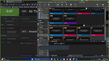 Demo of ProPresenter auto advancing PCO Services Live