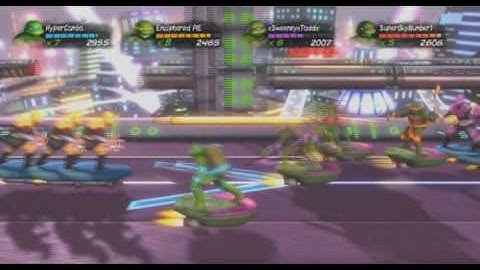 TMNT Re-Shelled : 4 Player Co-op Full Game - Part 4