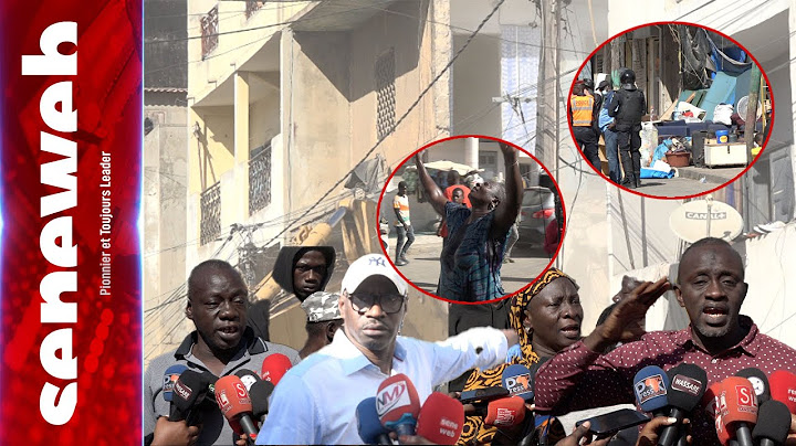 Colobane: Expulsée, leur maison démolie, la  famille Ndoye inconsolable accuse Mor T. Fall et...