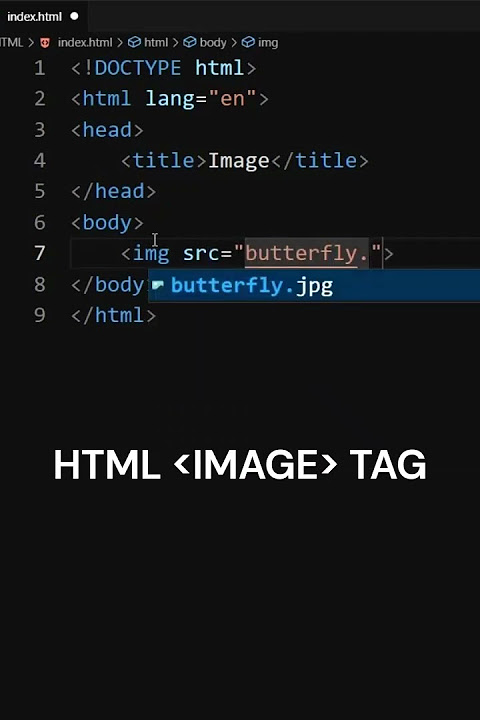 Insert image in HTML | Html Image Tag #html
