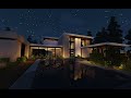 Minecraft Modern Mansion (WoK Flows Tour)