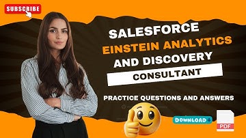 Part#4 | Salesforce Einstein Analytics And Discovery Consultant | Practice Questions and Answers