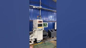 tham quan xưởng bàn giao combo máy cắt ống laser cnc kèm máy nén khí trục vít Datyso