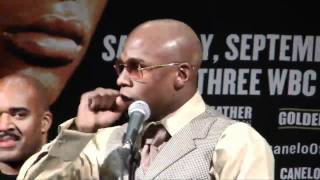 Part 2 Ortiz vs  Mayweather post fight press conference