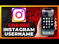 How To CHANGE INSTAGRAM UseRNAME WITHOUT LOSING FOLLOWERS   2026