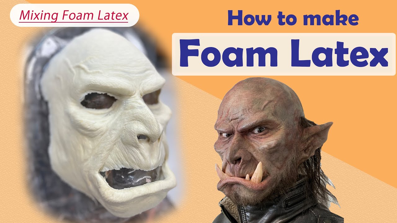 Как сделать латексную маску — пенный латексный протез SFX