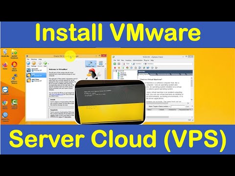 Tutorial instalasi dan menjalankan VMware EsXi sebagai Server VPS