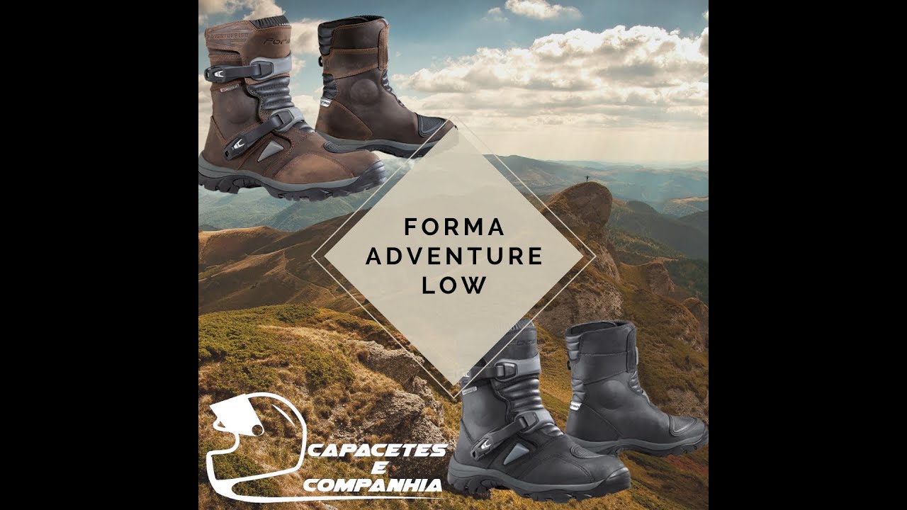 Forma Adventure Low Dual Sport Motorcycle Boots YouTube