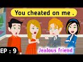 Jealous friend part 9  english story  animated stories  learn english  english life stories