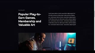 CyberNFT Marketplace and Portfolio Elementor Template Kit digital art nft marketplace