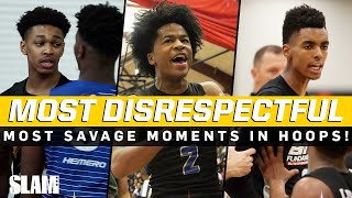The MOST DISRESPECTFUL Moments in Basketball! Sharife Cooper, Jalen Green, Dior Johnson, \& More!
