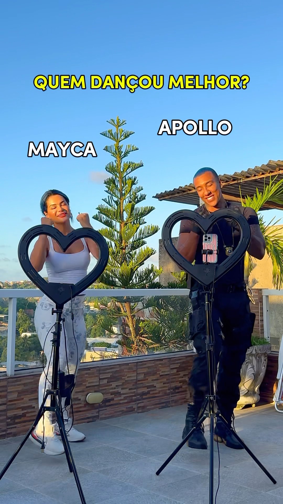 Quem dançou melhor: Mayca ou Apollo? ?? @ApolloSant #dance #entretenimento