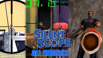 SILENT SCOPE 1 - 3 All Endings