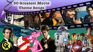 Video thumbnail of "Top 50 Greatest Movie Theme Songs"