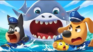 Big Shark, Go Away!   Police Cartoon   Safety Cartoon   Sheriff Labrador   Kids Cartoon  SmartToons