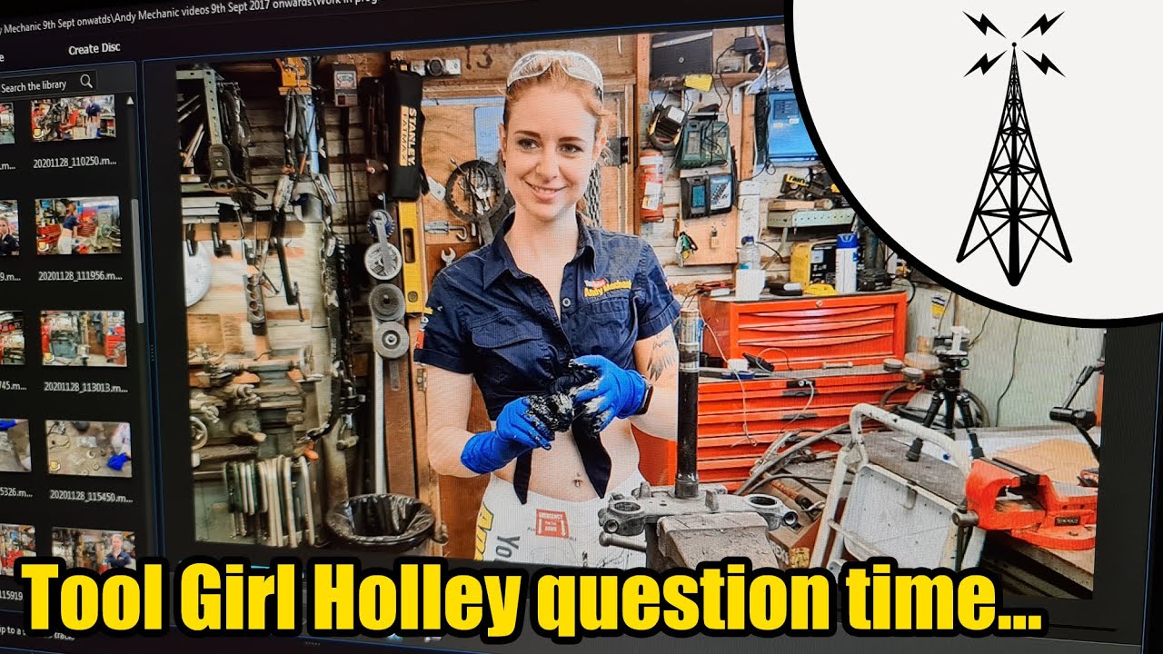 Tool Girl Holley question time today's Livestream YouTube