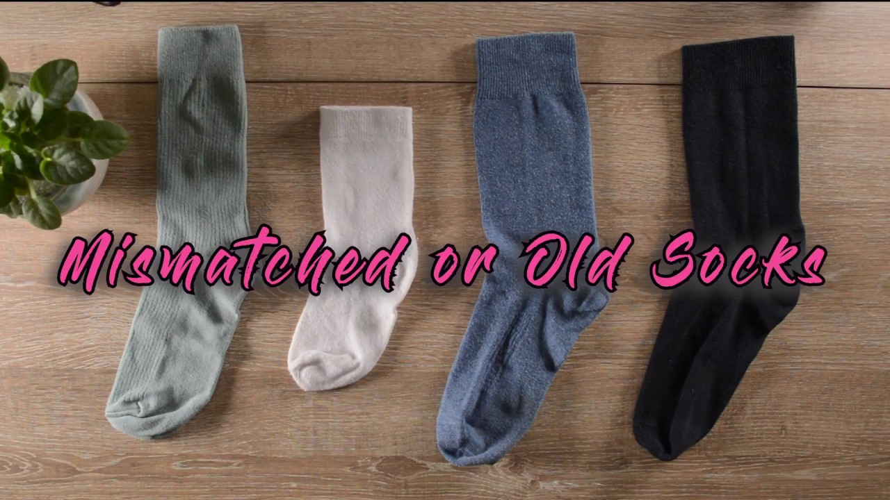Upcycle Your Mismatched Socks into Hair Scrunchies! - YouTube