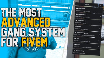 MOST ADVANCED GANG SYSTEM ON FIVEM | 2023 PROJECT ROGUE TUTORIAL | https://discord.gg/projectrogue