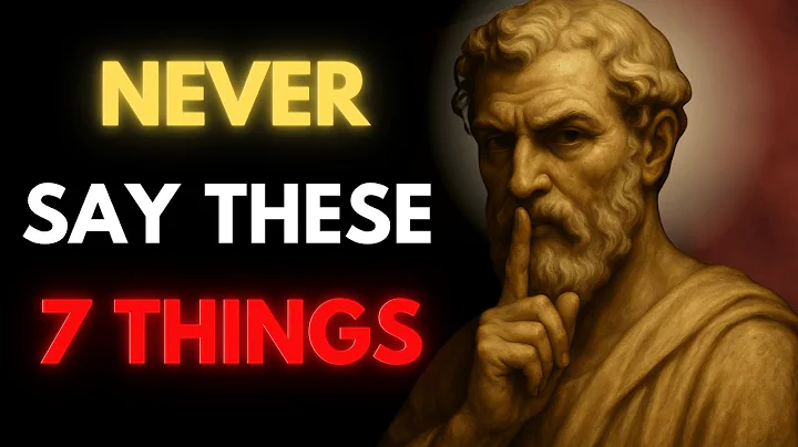 7 Things A STUPID Man Always Says | Stoic Philosophy