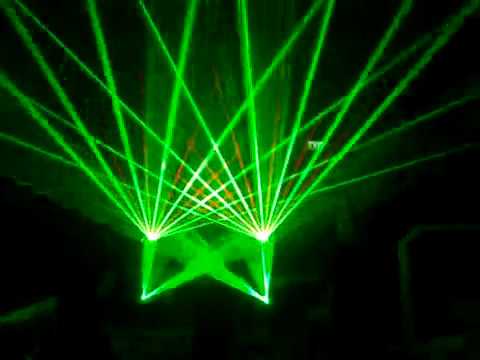 Cool Laser Show 3d Dyke Youtube
