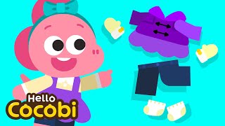 Let’s Get Dressed Song | Good Habits Songs for Kids | Nursery Rhymes | Hello Cocobi