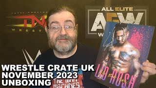 Wrestle Crate UK November 2023 Unboxing - TNA, AEW, WWE, Lio Rush, Jon Moxley by Infinite Frontiers 115 views 6 months ago 12 minutes, 27 seconds