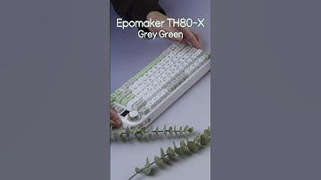 Which TH80-X is your favoriate? #epomaker #aesthetic #gaming #soundtest #keycaps #mechanicalkeyboard