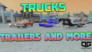 Farming Simulator 2017 Mods -  Trucks, Cars and Trailers!!!