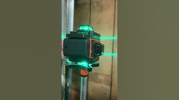 Intice laser level extends a full 360 degrees allowing unparalleled alignment capabilities #level
