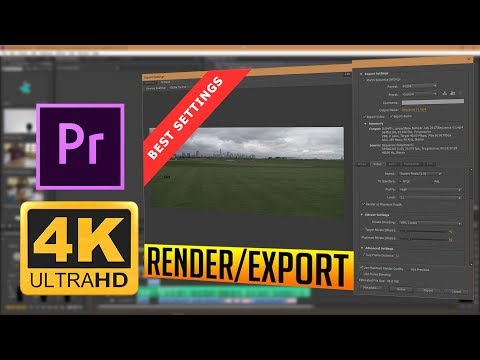 How to Setup/Export 4K video // Premiere Pro Tutorial! 🎞️
