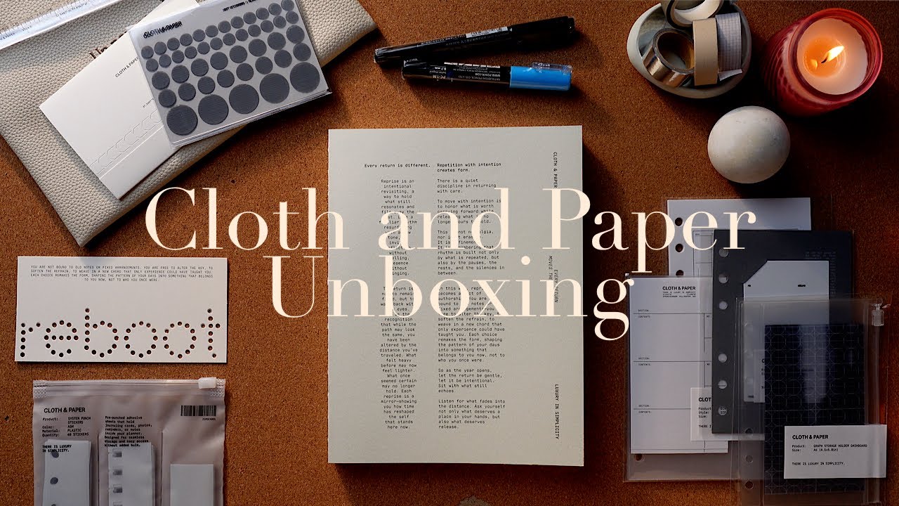 My Favorite Cloth and Paper Subscription Box 