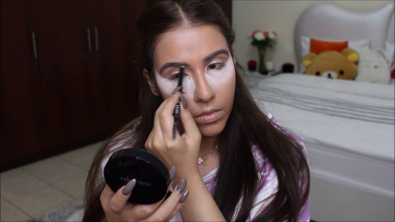 لوك كامل باستخدام مكياج الدرق ستور فقط!