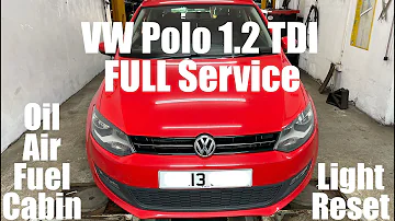 Quanti litri di olio vanno nella Polo 1.2 TDI?