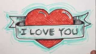 how to draw 3d block letters dad in one point