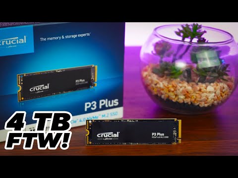 Crucial P3 Plus 4TB m.2 SSD - A Godsend for your Laptop 