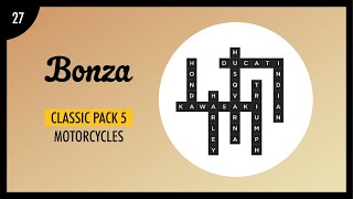 Bonza Word Puzzle | Classic | Pack 5 | Motorcycles screenshot 3