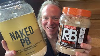 Naked PB versus PBfit Peanut Butter Powder